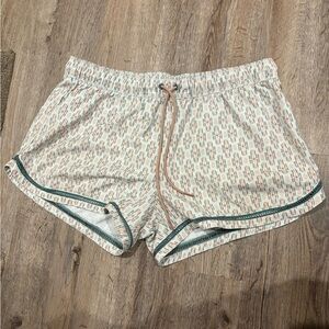 PrAna Patterned Drawstring Shorts size large